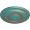 Ekena Millwork Niobe Ceiling Medallion (Fits Canopies up to 8 5/8"), 18"OD x 1 1/2"P, Copper Green Patina CM18NICGS - alternate 3